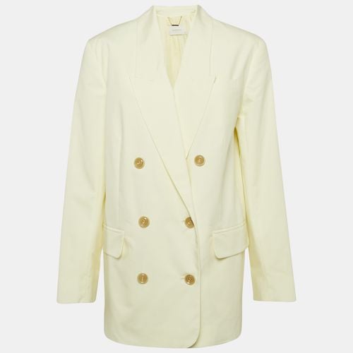 Zimmermann Yellow Cotton Double Breasted Blazer S - Zimmermann - Modalova