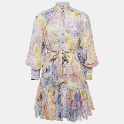 Zimmermann Multicolor Floral Print Mini Dress S - Zimmermann - Modalova