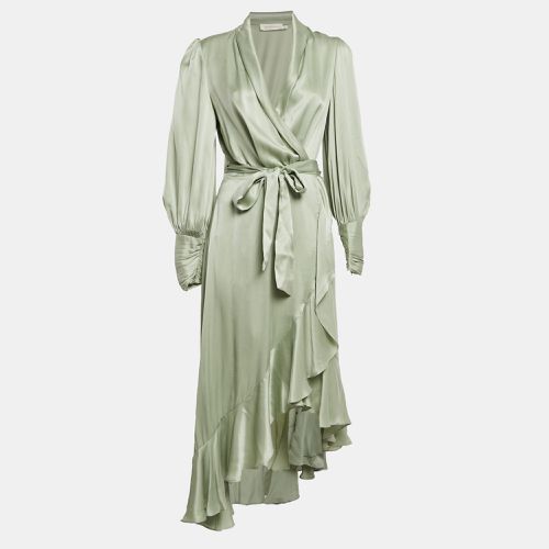 Ice Silk Wrap Dress S - Zimmermann - Modalova