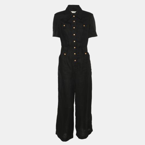 Zimmermann Black Linen Jumpsuit XS - Zimmermann - Modalova