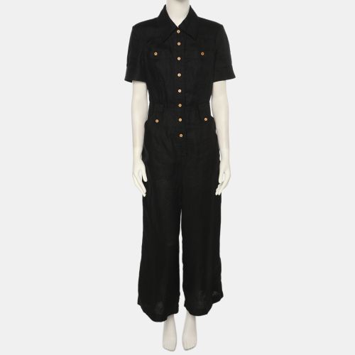 Zimmermann Black Linen Jumpsuit XS - Zimmermann - Modalova
