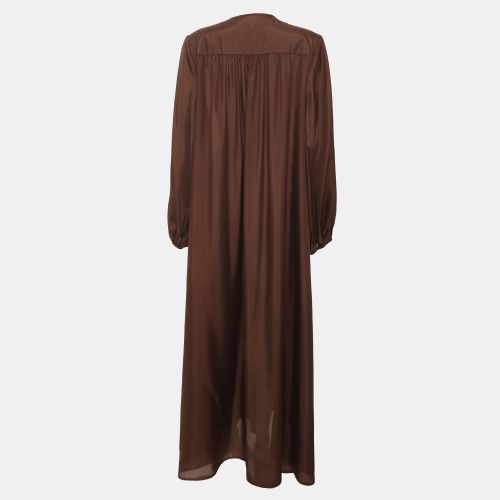Zimmermann Brown Satin Maxi Dress S - Zimmermann - Modalova