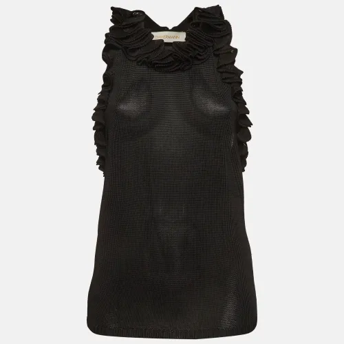 Knitted Matchmaker Ruffled Tank Top L - Zimmermann - Modalova