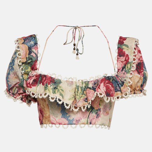 Zimmermann Multicolor Printed Melody Off-The-Shoulder Top S - Zimmermann - Modalova