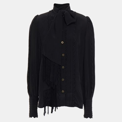 Zimmermann Black Silk Long Sleeved Top M (1) - Zimmermann - Modalova