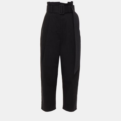 Zimmermann Black Denim Belted Trousers M - Zimmermann - Modalova