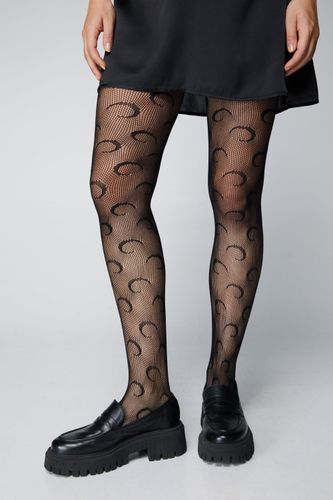 Womens Moon Fishnet Tights - - ONE SIZE - Nasty Gal - Modalova