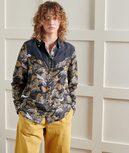 Damen Rodeo Hemd mit Print - Größe: 36 - Superdry - Modalova