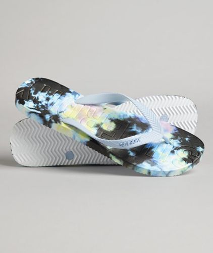 Herren Code Flip-flops mit Batikdesign - Größe: M - Superdry - Modalova