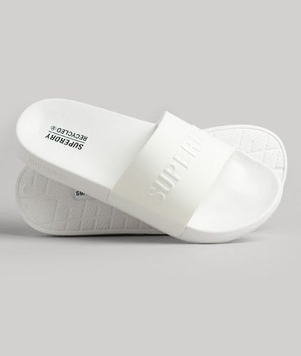Herren Code Logo Badesandalen - Größe: S - Superdry - Modalova