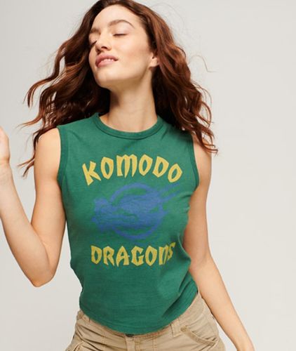 Damen Klassisches Dragon Trägerhemd - Größe: 38 - Superdry - Modalova