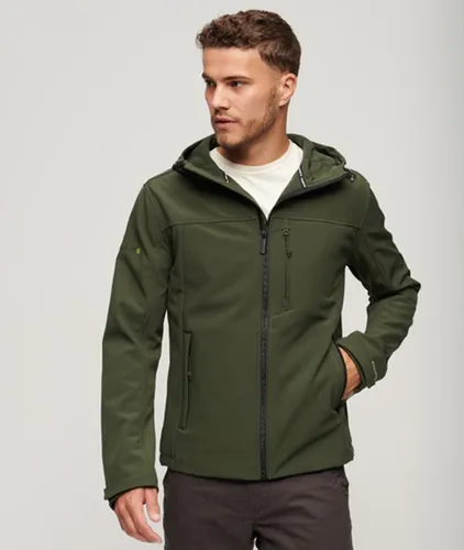 Herren Softshell-kapuzenjacke, Größe: L - Größe: L - Superdry - Modalova
