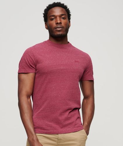 Herren Essential T-shirt aus Bio-baumwolle mit Micro-logo - Größe: S - Superdry - Modalova