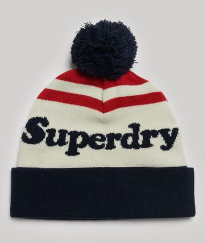 Damen Beaniemütze mit Klassischem Logo - Größe: 1Größe - Superdry - Modalova