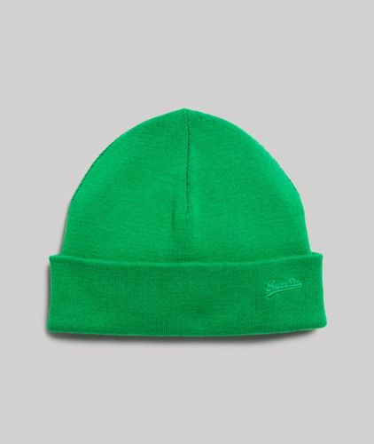 Men's Vintage Logo Beanie / Dark - Size: 1SIZE - Superdry - Modalova