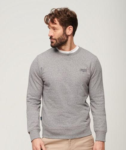 Herren Essential Logo Sweatshirt mit Rundhalsausschnitt - Größe: Xxl - Superdry - Modalova