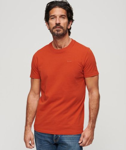 Herren Essential T-shirt aus Bio-baumwolle mit Micro-logo - Größe: XL - Superdry - Modalova