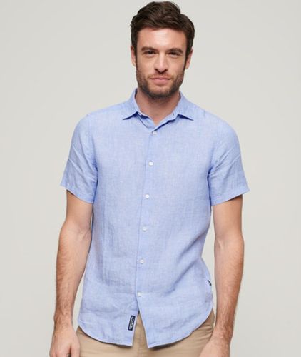 Herren Studios Freizeithemd aus Leinen - Größe: Xxl - Superdry - Modalova