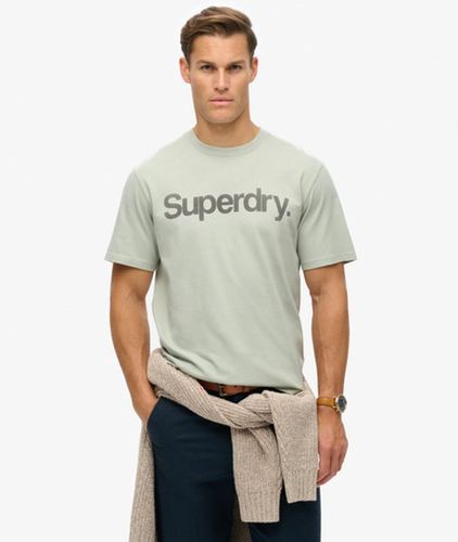 Herren Locker Geschnittenes Core City T-shirt mit Logo - Größe: L - Superdry - Modalova