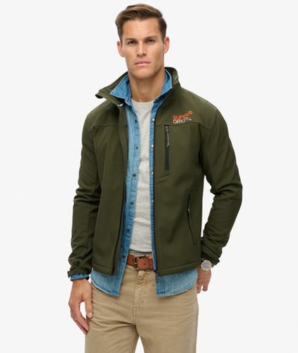 Herren Softshell Trekker Trainingsjacke - Größe: M - Superdry - Modalova