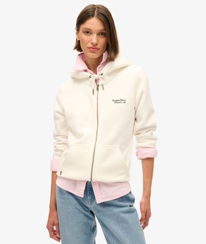Damen Essential Kapuzenjacke mit Logo - Größe: 44 - Superdry - Modalova