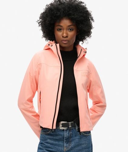 Damen Softshell Trekker Kapuzenjacke - Größe: 44 - Superdry - Modalova