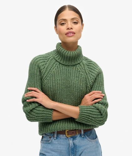 Damen Slouchy Stitch Rollkragenpullover - Größe: 42 - Superdry - Modalova