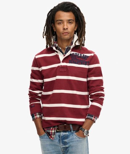 Herren Athletic Rugby-oberteil - Größe: M - Superdry - Modalova