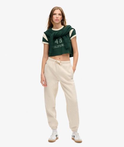 Damen Essential Logo Jogginghose mit Bündchen - Größe: 42 - Superdry - Modalova