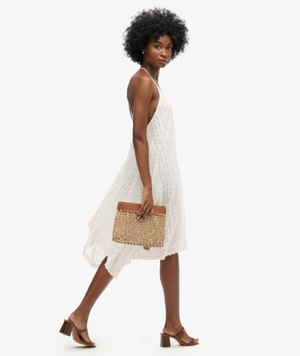 Damen Spitzenkleid in Midilänge Mit Spitze, Größe: 40 - Größe: 40 - Superdry - Modalova