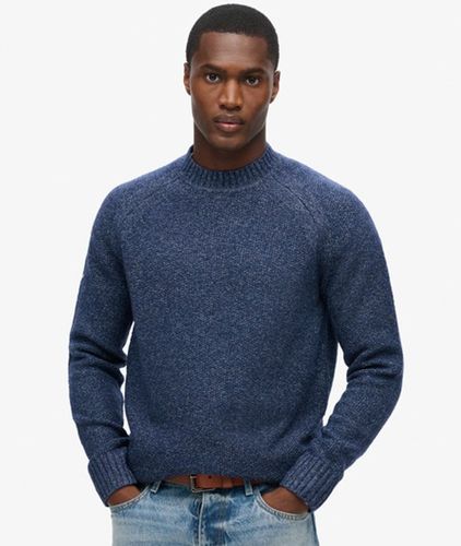 Herren Grober Raglan-pullover - Größe: M - Superdry - Modalova