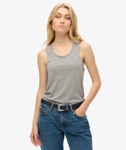 Damen Tanktop mit Weitem Rundhalsausschnitt - Größe: 44 - Superdry - Modalova
