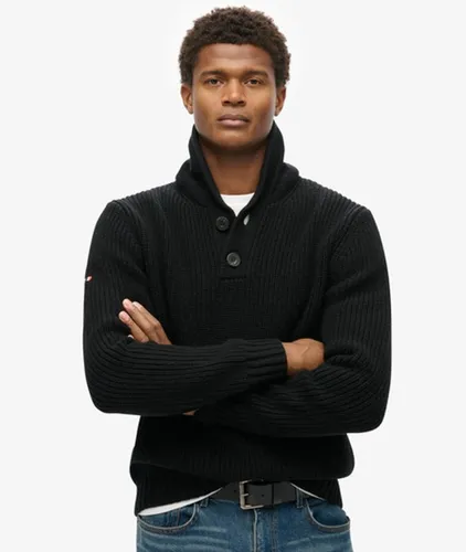 Herren Pullover mit Schalkragen, Größe: L - Superdry - Modalova