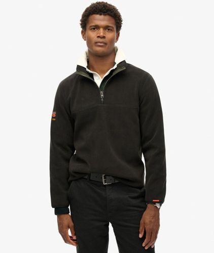 Herren Active Fleecepullover mit Halbem Reißverschluss - Größe: Xxl - Superdry - Modalova