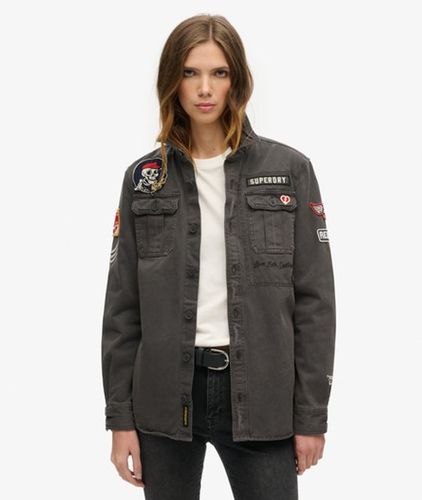 Damen Pfadfinderhemd Gestickt, Größe: 38 - Superdry - Modalova