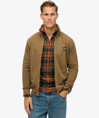 Herren Trainingsoberteil mit Kontrastnaht - Größe: L - Superdry - Modalova