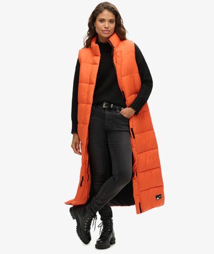 Damen Lange Ripstop Steppweste, Größe: 36 - Superdry - Modalova