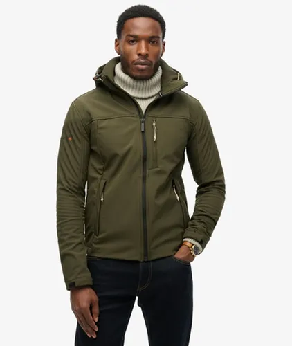 Herren Softshell Trekker Kapuzenjacke - Größe: Xxl - Superdry - Modalova