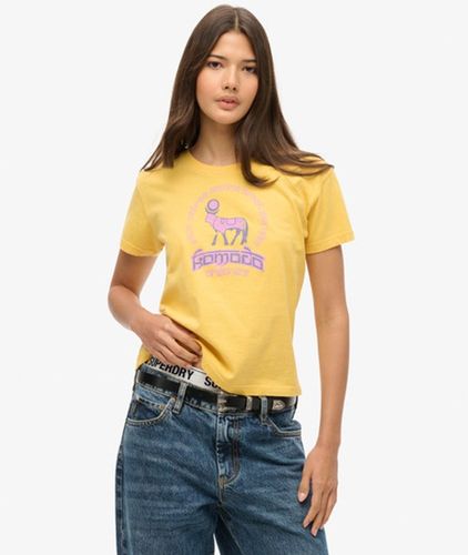 Damen x Komodo Ashram T-shirt - Größe: 36 - Superdry - Modalova