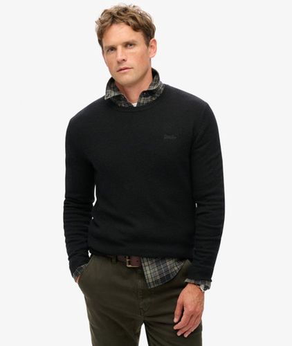 Herren Schmal Geschnittener Essential Rundhalspullover - Größe: Xxl - Superdry - Modalova