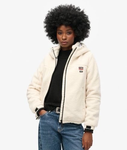 Damen Trekkerjacke Gesticktes Logo, Größe: 38 - Größe: 38 - Superdry - Modalova