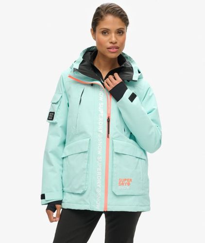 Damen Ultimate Rescue Ski Jacke, - Größe: 38 - Superdry - Modalova