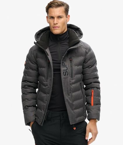 Herren Skijacke Gesteppt, Größe: L - Größe: L - Superdry - Modalova