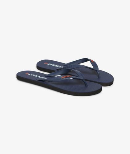 Men's Core Essential Flip Flops / Nautical - Size: 12-13 - Superdry - Modalova