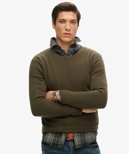 Herren Schmal Geschnittener Essential Rundhalspullover - Größe: S - Superdry - Modalova