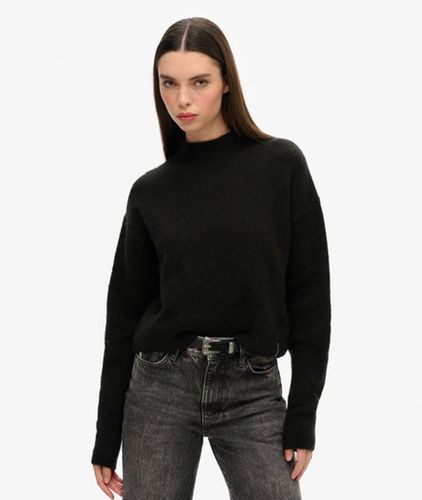 Damen Vintage Essential Pullover mit Angedeutetem Ausschnitt - Größe: 38 - Superdry - Modalova