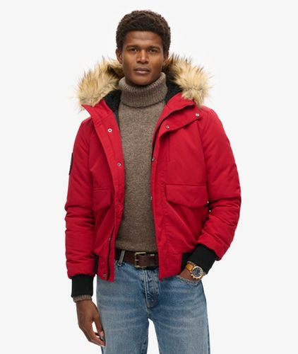 Men's Everest Bomber Jacket Red / Deep Red - Size: Xxxl - Superdry - Modalova