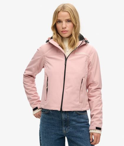 Damen Softshell Trekker Kapuzenjacke - Größe: 44 - Superdry - Modalova