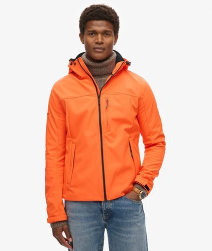 Herren Softshell Trekker Kapuzenjacke - Größe: S - Superdry - Modalova
