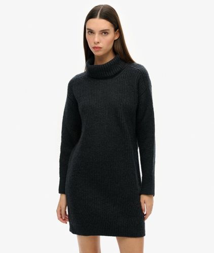 Damen Strickpulloverkleid mit Rollkragen - Größe: 36 - Superdry - Modalova
